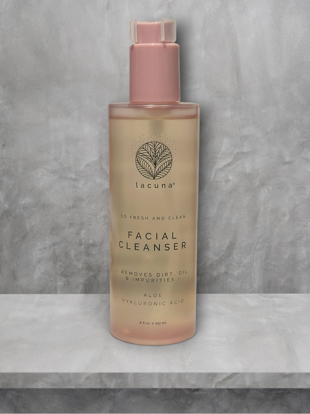Lacuna So Fresh And Clean Skin Facial Cleanser- aloe, hyaluronic acid, gentle